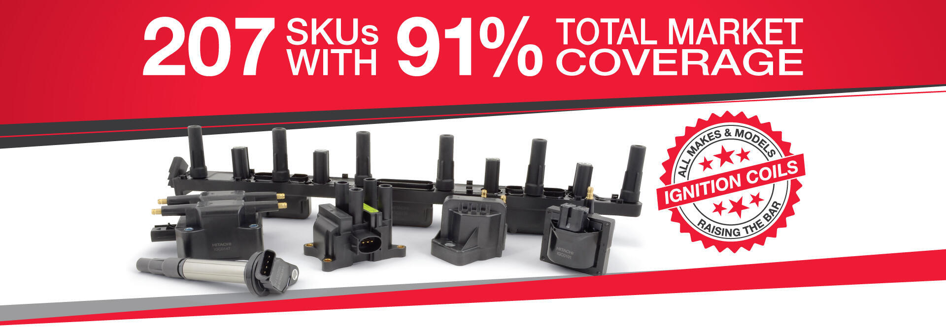 207 SKUs with 91% Total Market Coverage